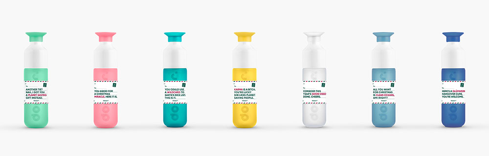 Personalised Doppers make great green Christmas gifts