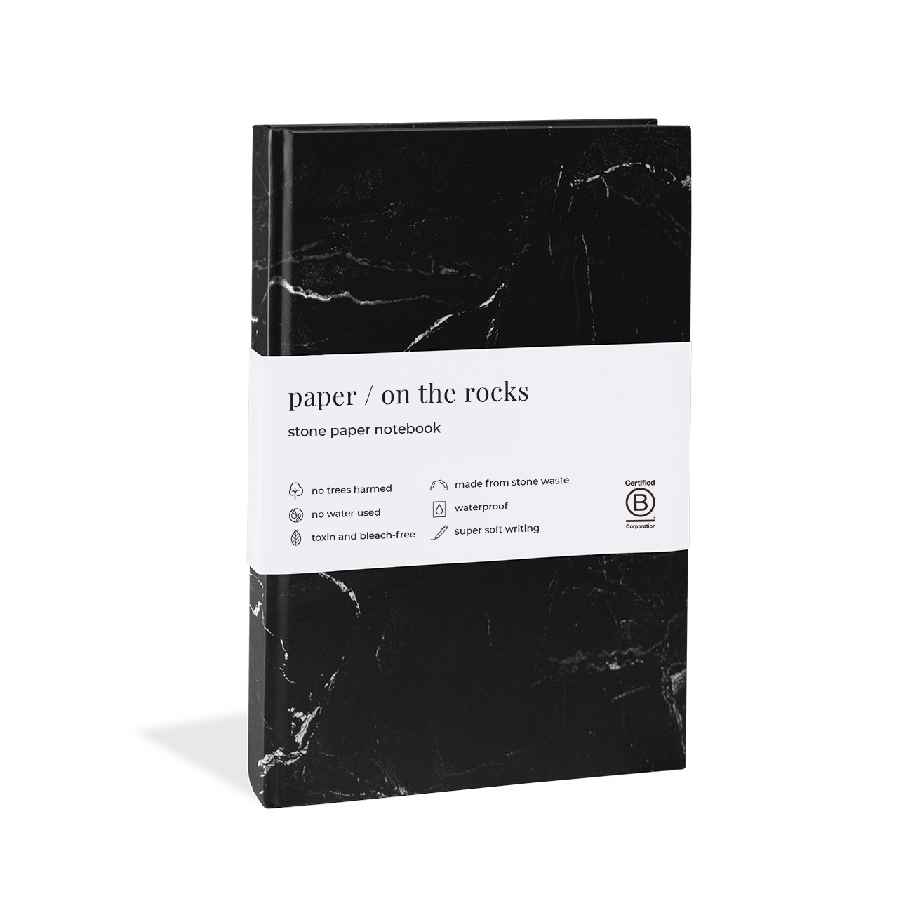 Hardcover Noir standard | stone paper | 80 pagina's